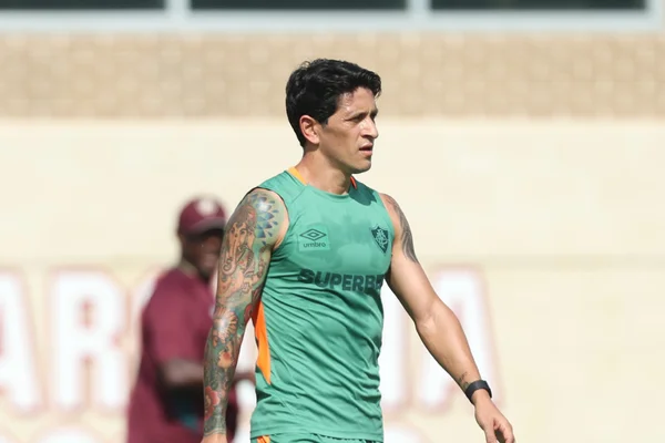 Foto colorida de Cano, em treino do Fluminense nos Estados Unidos - Metrópoles