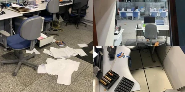 Agência da CEF é invadida na Asa Norte