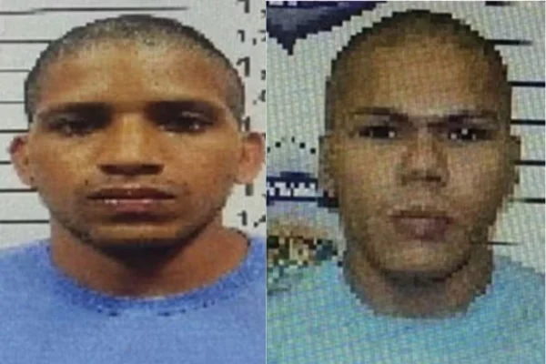 Rogério Mendonça e Deibson Nascimento, fugitivos do presídio federal de Mossoró