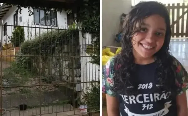 Luna assassinada em Timbó, Santa Catarina, e a casa inde ela era mantida em cativeiro