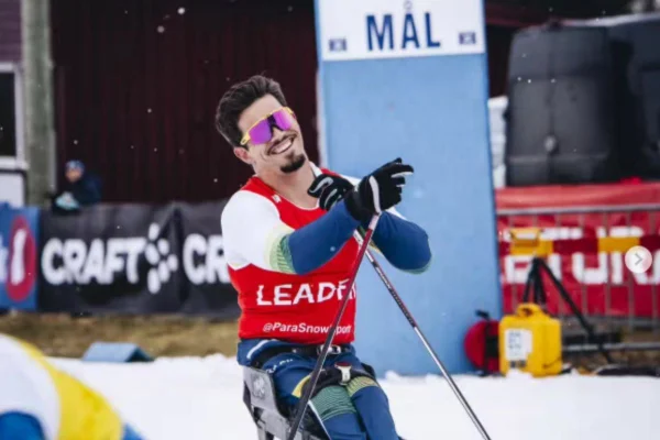 Cristian Ribera conquista ouro na Copa do Mundo de Paraesqui; saiba