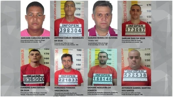 Veja quem são os 16 criminosos mais procurados de Minas Gerais