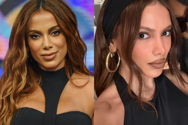 Montagem colorida de Anitta - Metrópoles
