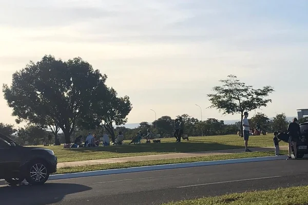 Piquenique no gramado