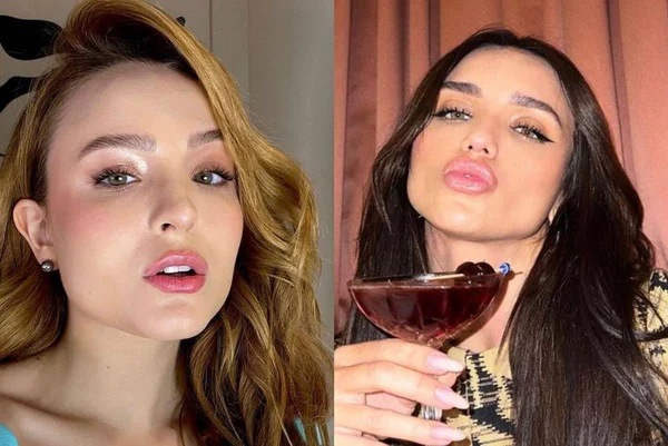 Foto colorida Rafa Kalimann e Larissa Manoela