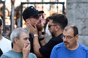 Jose Sa não segurou as emoções no enterro de Jota