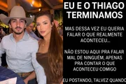 Duda Corrêa, ex de Rincon, e o ex, Thiago Queiroz Duda Corrêa, ex de Rincon, e o ex, Thiago Queiroz