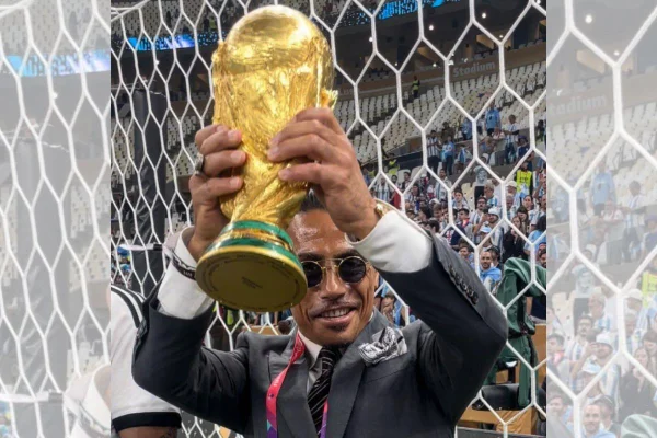 Fifa vai investigar acesso de chef que tocou na taça da Copa do Mundo