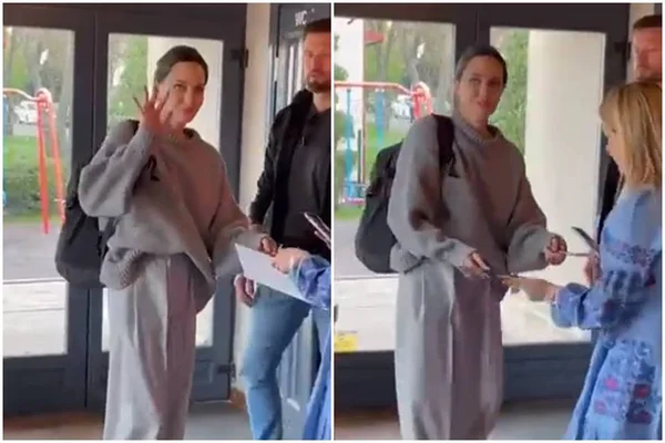 Angelina Jolie é flagrada em Lviv, na Ucrânia: “Veio para apoiar”