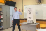 André Mendonça, vice-presidente do TSE, também votou na capital federal, em uma escola da Octogonal