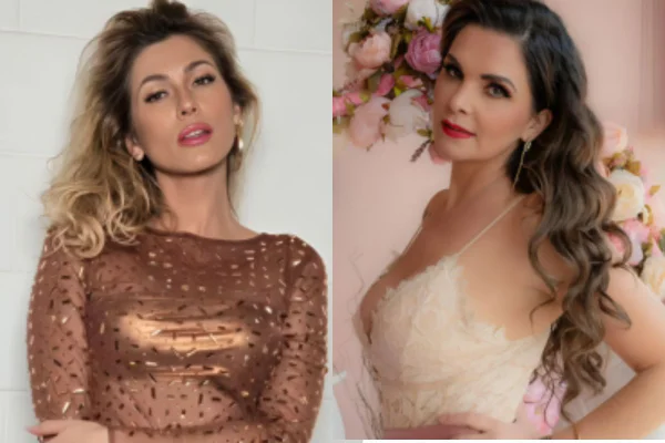 Livia Andrade e Luiza Ambiel