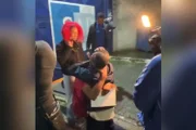 Saída de jovens da prisão foi marcado com muita emoção Saída de jovens da prisão foi marcado com muita emoção