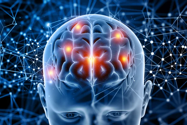 Imagem ilustrativa de conexões cerebrais