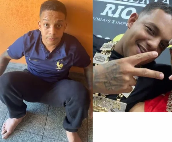 imagem colorida. Chefe do tráfico no Rio de Janeiro é preso