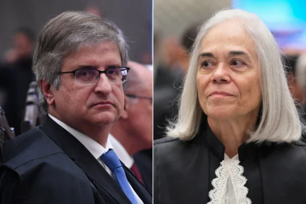 Paulo Gonet e Maria Thereza Assis Moura