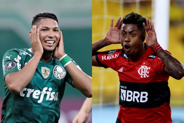 Rony e Bruno Henrique