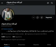 Na rede social X, ele se descreve como "influenciador digital"
