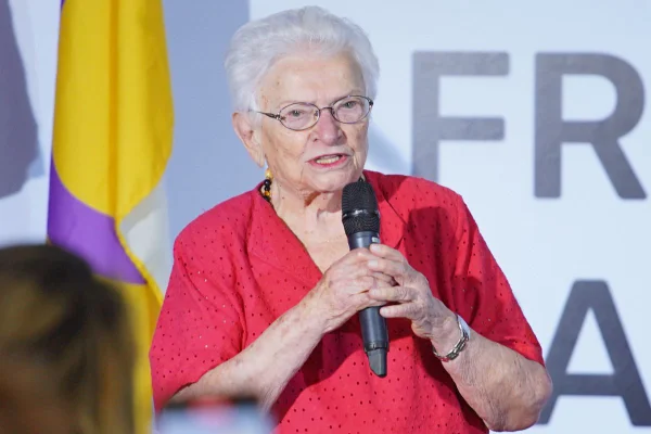 A deputada federal Luiza Erundina, do PSol