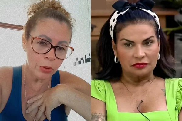 Vídeo: Tia de Rico Melquiades rasga o verbo contra Solange Gomes