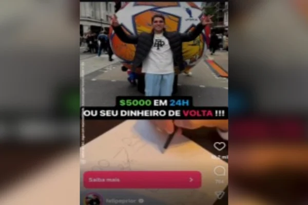 Justiça do DF manda Prior apagar posts que prometem lucro com bets
