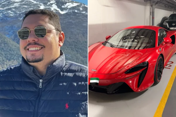 Ex-sócio da Naskar compra carro de luxo em Dubai