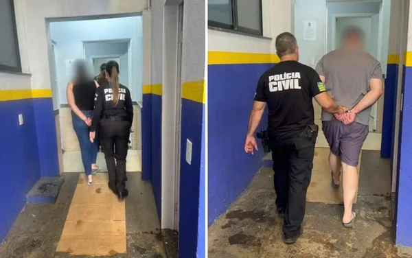 imagem colorida mae e pai presos tortura
