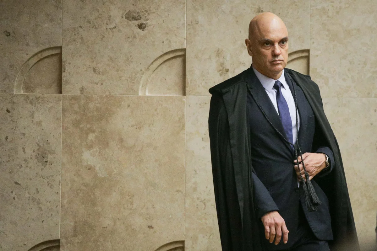 O ministro Alexandre de Moraes O ministro Alexandre de Moraes