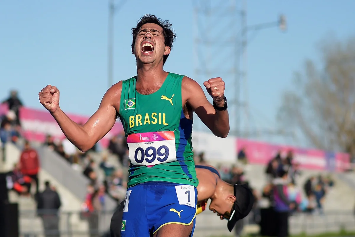 Caio Bonfim fechou a prova em 1h22min31s Caio Bonfim fechou a prova em 1h22min31s