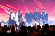 Grupo Backstreet Boys durante uma apresentação