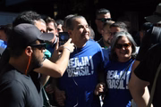 Pastor Silas Malafaia, organizador do ato Reaja, Brasil, chega à manifestação bolsonarista na Avenida Paulista
