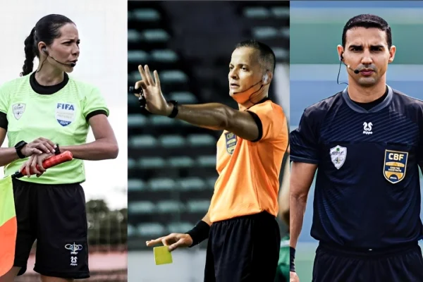 Sávio Sampaio, Leila Cruz e Daniel Henrique serão os representantes do Distrito Federal na Copa