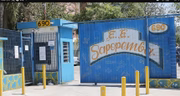 Fachada da Escola Estadual Sapopemba, na zona leste de Sâo Paulo