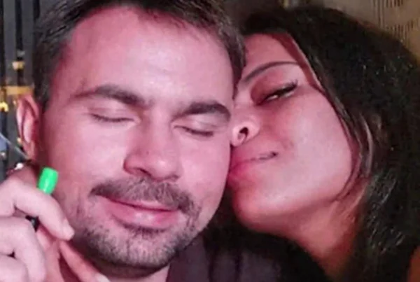 Stephanie Arcanjo e Aleksandr Andreyevich Utekhin, que usava o nome de Eric Fauchere Lopes - Metrópoles