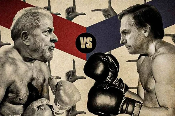 lula e bolsonaro boxeadores