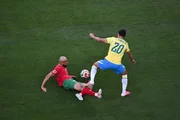 Brasil e Marrocos empatam em 1 x 1 na Copa do Mundo Brasil e Marrocos empatam em 1 x 1 na Copa do Mundo