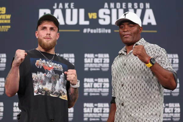 Jake Paul e Anderson Silva