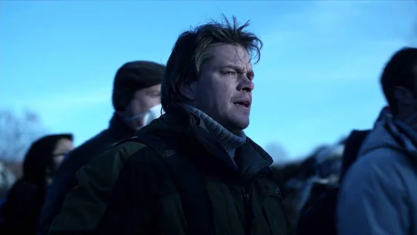 Matt Damon no filme Contágio