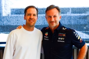 Horner também venceu quatro campeonatos com Sebastian Vettel.