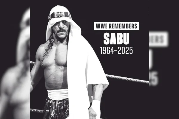 Sabu, lenda da World Wrestling Entertainment, morre aos 60 anos