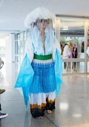 Desfile dos alunos do IESB no MAB