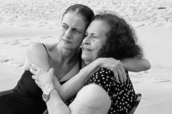 Denise Fraga e a mãe, Wilma