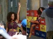 Cenas descartadas do clipe de Put It In A Love Song, gravado no Rio com Beyoncé e Alícia Keys