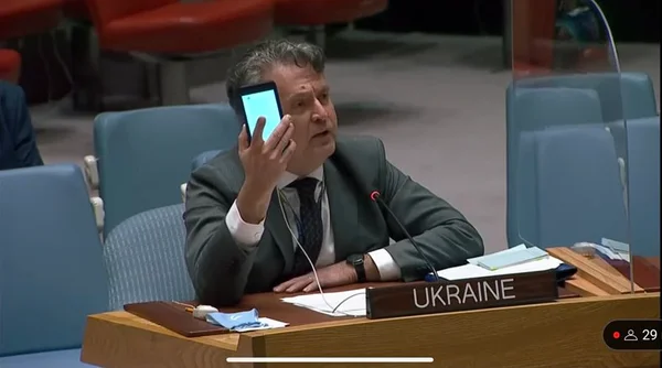 embaixador ucrânia na reunião da onu