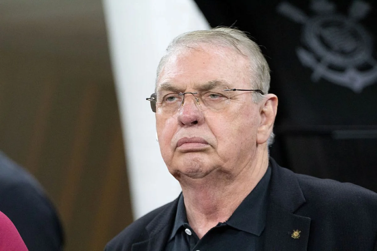 Osmar Stabile, presidente do Corinthians Osmar Stabile, presidente do Corinthians