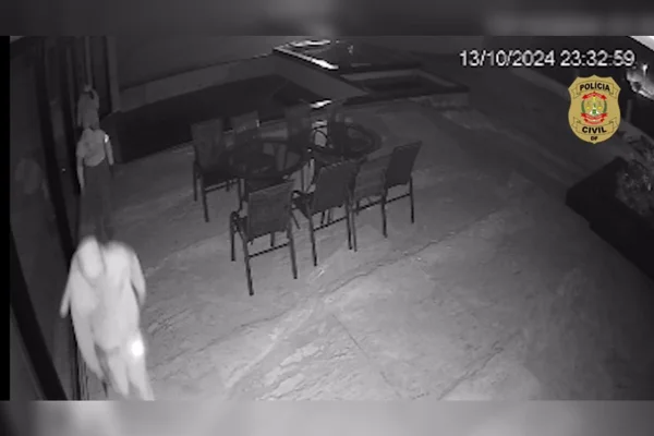 Vídeo: trio invade casa no Lago Sul e foge em BMW de vítima
