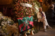 Coroa de flores enviada pelo presidente Lula ao velório de Preta Gil
