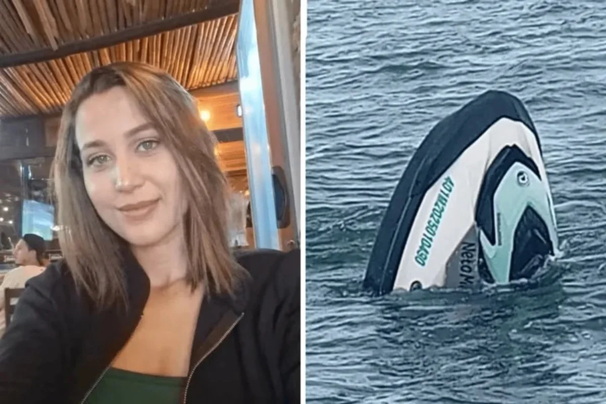 A jovem Bruna Damaris Sant'Anna, encontrada à deriva em alto-mar A jovem Bruna Damaris Sant'Anna, encontrada à deriva em alto-mar