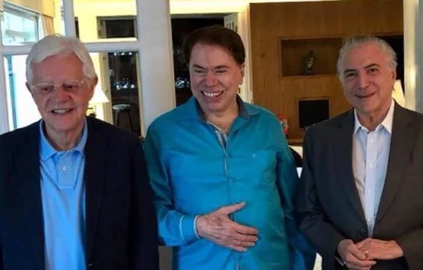 “Aliado para reforma da Previdência”, diz Moreira sobre Silvio Santos