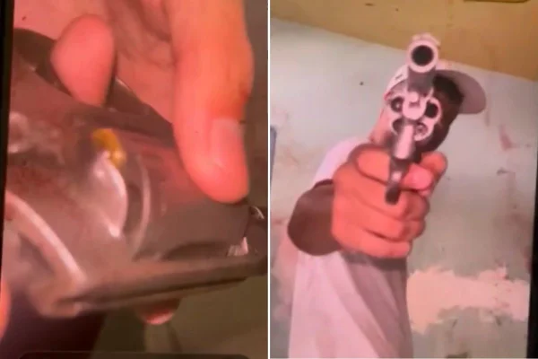 Imagem colorida mostra jovem que atirou em amigo enquanto manuseava arma. Jovem morreu baleado - Metrópoles