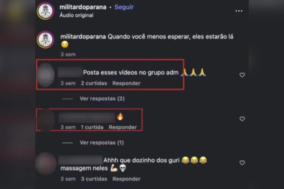 Perfil cobrava Pix por vídeos de tortura e morte envolvendo PMs - imagem 1 Perfil cobrava Pix por vídeos de tortura e morte envolvendo PMs - imagem 1